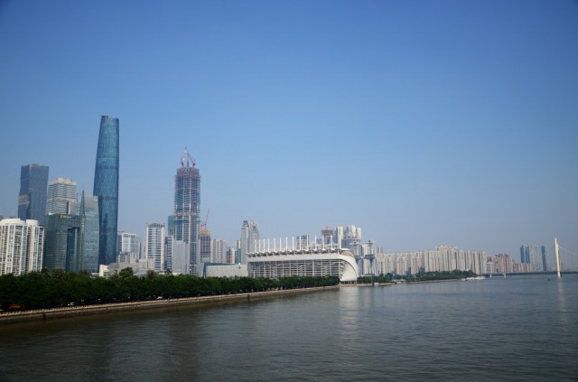 广州大桥拍摄