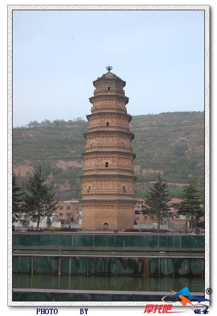 陕西彬县的一个什么塔